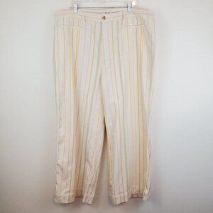 Madewell Emmett wide-leg crop in Stripe